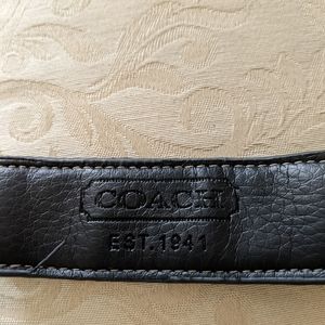 Black Coach Crossbody bag